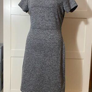 Ivanka Trump Heather Gray Mini Dress